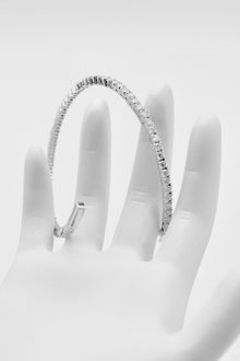 Flexible Bracelet with DiamonEL Moissanites