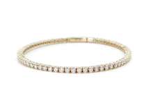 Flexible Bracelet with DiamonEL Moissanites