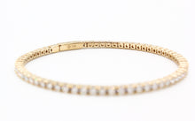 Flexible Bracelet with DiamonEL Moissanites