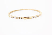 Flexible Bracelet with DiamonEL Moissanites